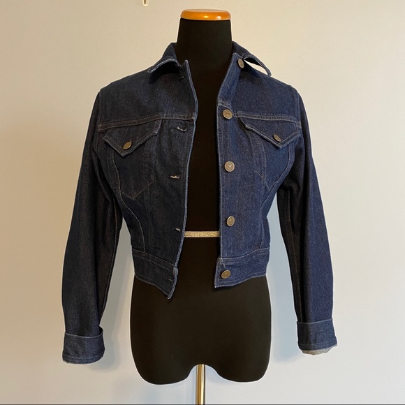 Citizens Of Humanity Jackets & Blazers - Citizens of Humanity Dark Wash Cropped Jean Jacket Size: Small